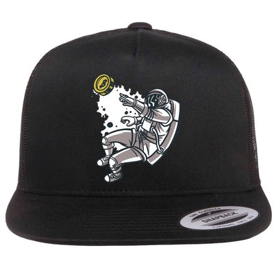Bitcoin Astronaut In Space Flatbill Hat