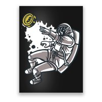 Bitcoin Astronaut In Space Poster