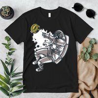 Bitcoin Astronaut In Space Premium T-Shirt