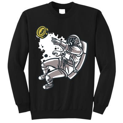 Bitcoin Astronaut In Space Tall Sweatshirt