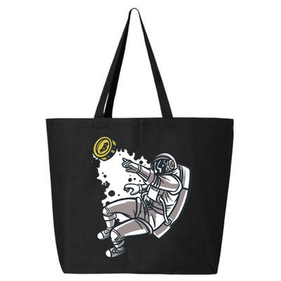 Bitcoin Astronaut In Space 25L Jumbo Tote