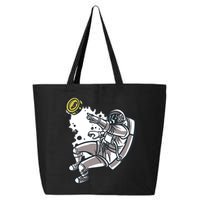 Bitcoin Astronaut In Space 25L Jumbo Tote