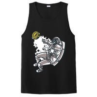 Bitcoin Astronaut In Space PosiCharge Competitor Tank