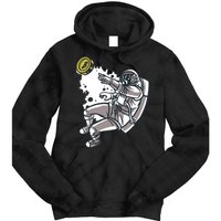 Bitcoin Astronaut In Space Tie Dye Hoodie