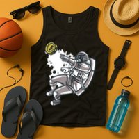 Bitcoin Astronaut In Space Tank Top