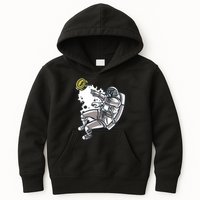 Bitcoin Astronaut In Space Kids Hoodie