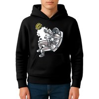 Bitcoin Astronaut In Space Kids Hoodie