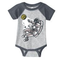 Bitcoin Astronaut In Space Infant Baby Jersey Bodysuit