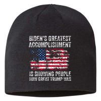 BidenS Accomplishment Is Showing People How Great Trump Was Sustainable Beanie