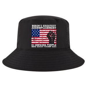 BidenS Accomplishment Is Showing People How Great Trump Was Cool Comfort Performance Bucket Hat