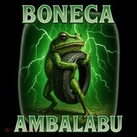 Boneca Ambalabu Italian Brainrot Frog Meme Flexfit Unipanel Trucker Cap