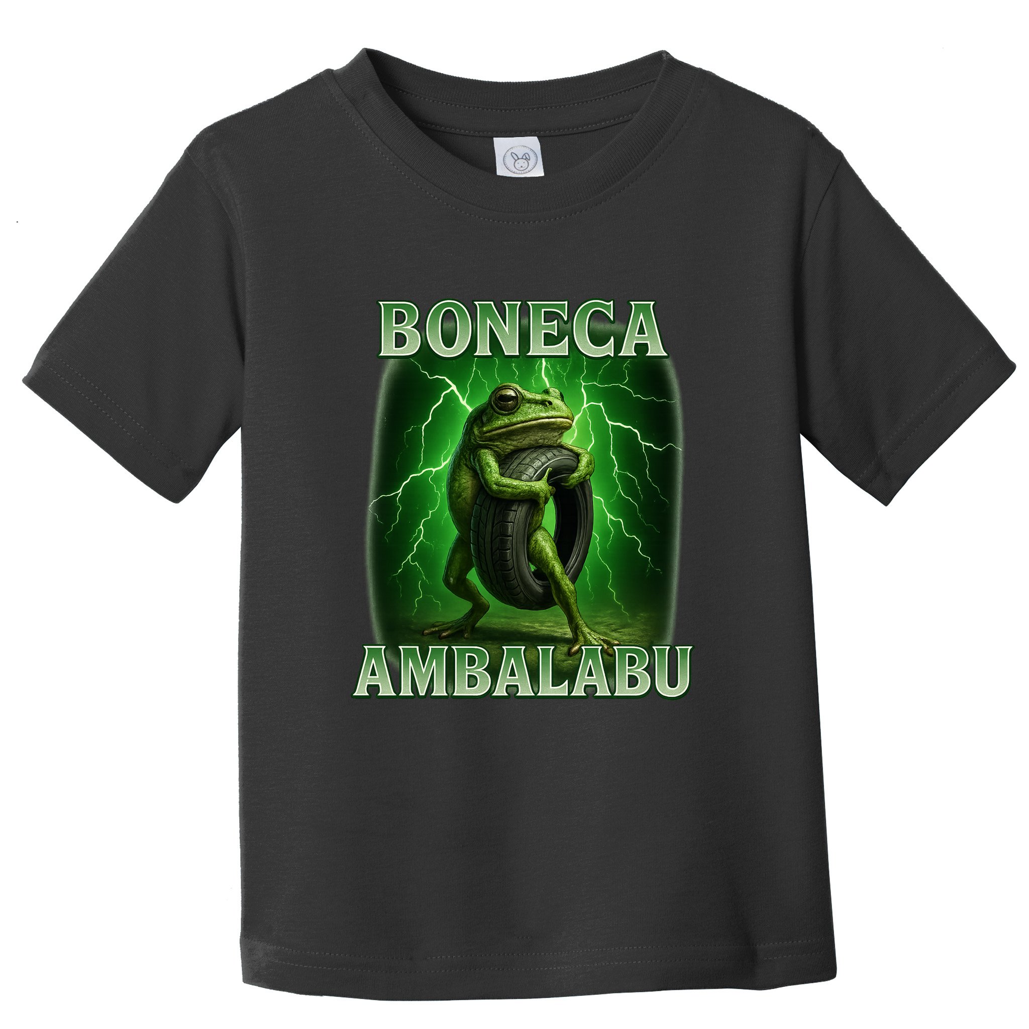 Boneca Ambalabu Italian Brainrot Frog Meme Toddler T-Shirt