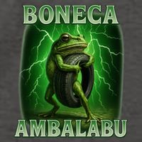 Boneca Ambalabu Italian Brainrot Frog Meme Vector Backpack