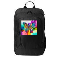 Butterfly Alcohol Ink Tumbler City Backpack