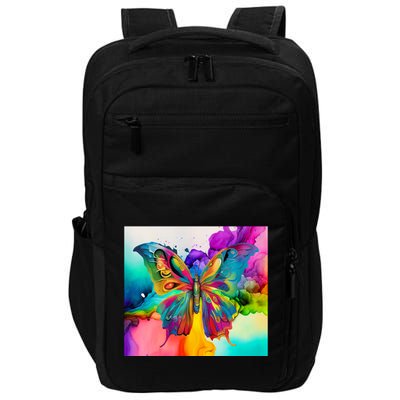 Butterfly Alcohol Ink Tumbler Impact Tech Backpack