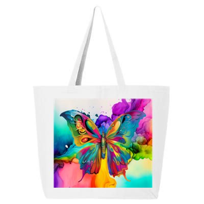 Butterfly Alcohol Ink Tumbler 25L Jumbo Tote