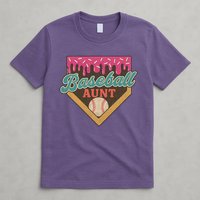 Baseball Aunt Ice Cream Drip T-Shirt