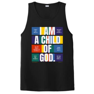 Bible Affirmations I'm a child of God Christian Faith  PosiCharge Competitor Tank