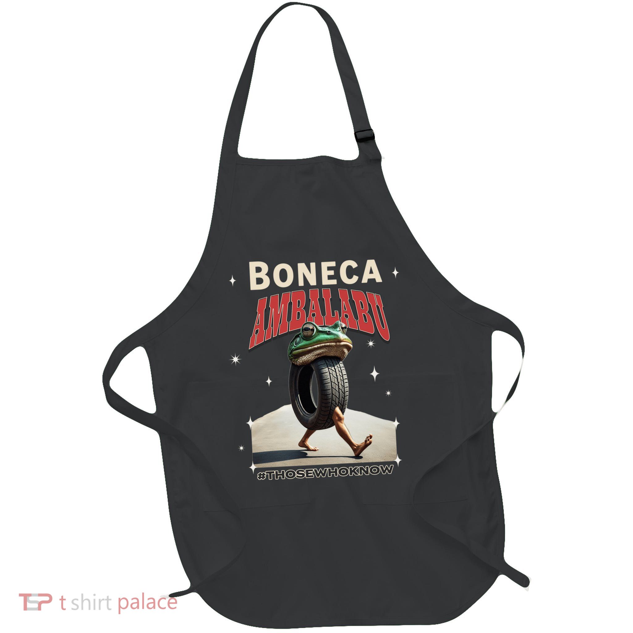 Boneca Ambalabu Italian Brainrot Meme Frog With Feet Bootleg Apron