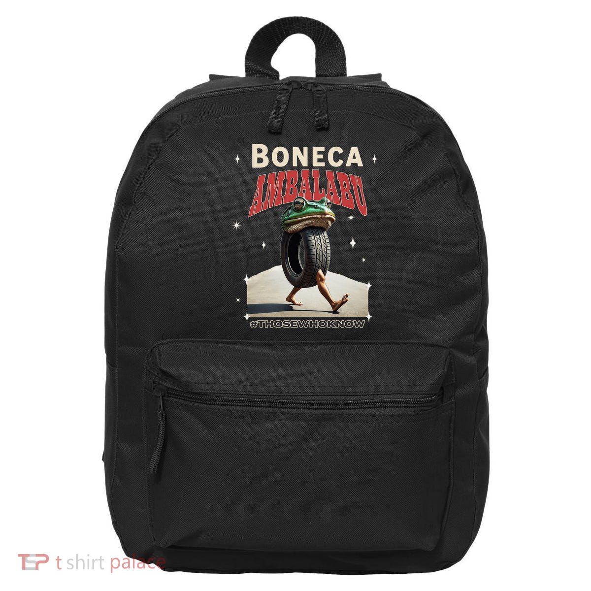 Boneca Ambalabu Italian Brainrot Meme Frog With Feet Bootleg 16 in Basic Backpack