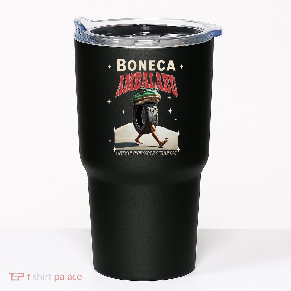 Boneca Ambalabu Italian Brainrot Meme Frog With Feet Bootleg Tumbler