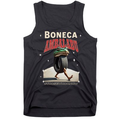 Boneca Ambalabu Italian Brainrot Meme Frog With Feet Bootleg Tank Top