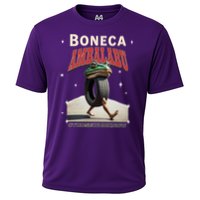 Boneca Ambalabu Italian Brainrot Meme Frog With Feet Bootleg Cooling Performance Crew T-Shirt