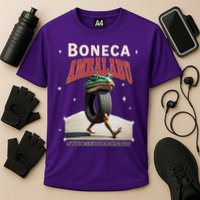 Boneca Ambalabu Italian Brainrot Meme Frog With Feet Bootleg Cooling Performance Crew T-Shirt