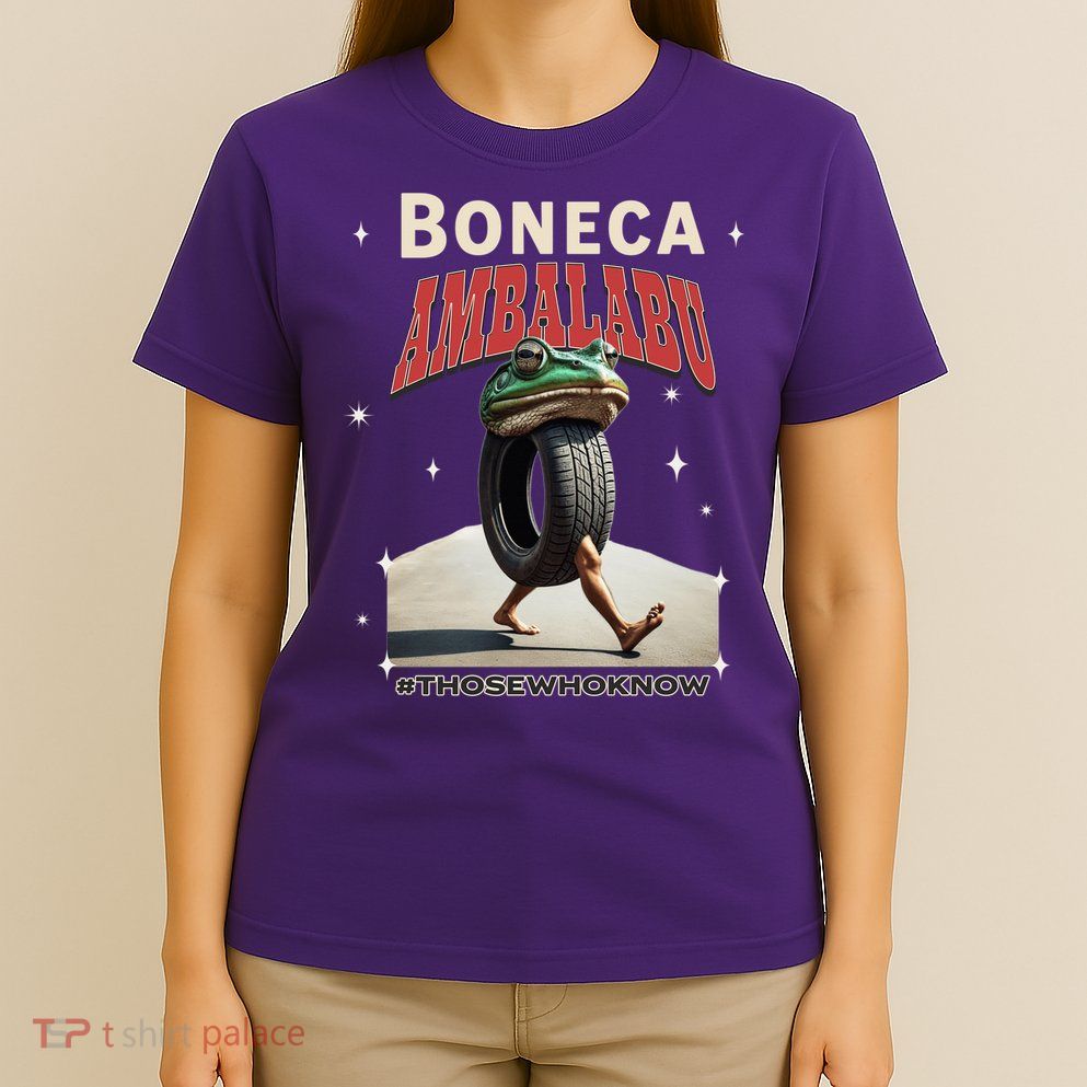 Boneca Ambalabu Italian Brainrot Meme Frog With Feet Bootleg T-Shirt