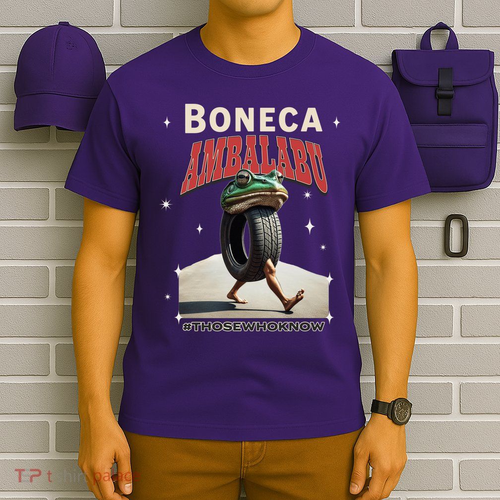 Boneca Ambalabu Italian Brainrot Meme Frog With Feet Bootleg T-Shirt