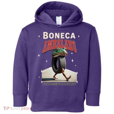 Boneca Ambalabu Italian Brainrot Meme Frog With Feet Bootleg Toddler Hoodie