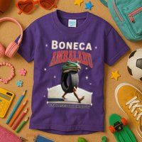 Boneca Ambalabu Italian Brainrot Meme Frog With Feet Bootleg Kids T-Shirt