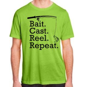 Bait Cast Reek Repeat Adult ChromaSoft Performance T-Shirt