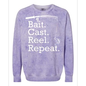 Bait Cast Reek Repeat Colorblast Crewneck Sweatshirt