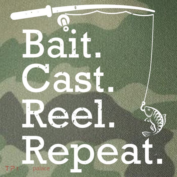 Bait Cast Reek Repeat Legacy Tie Dye Trucker Hat