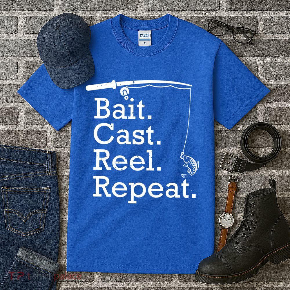Bait Cast Reek Repeat Tall T-Shirt