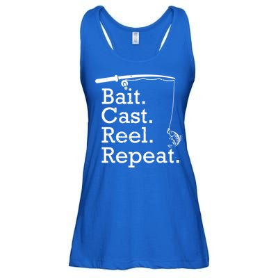 Bait Cast Reek Repeat Ladies Essential Flowy Tank