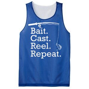 Bait Cast Reek Repeat Mesh Reversible Basketball Jersey Tank