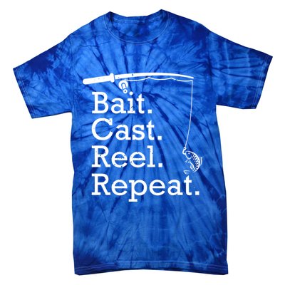 Bait Cast Reek Repeat Tie-Dye T-Shirt