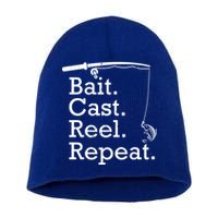 Bait Cast Reek Repeat Short Acrylic Beanie