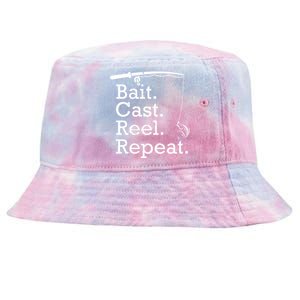 Bait Cast Reek Repeat Tie-Dyed Bucket Hat