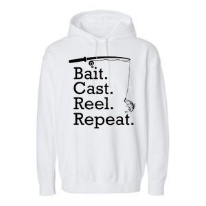 Bait Cast Reek Repeat Garment-Dyed Fleece Hoodie