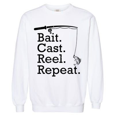 Bait Cast Reek Repeat Garment-Dyed Sweatshirt