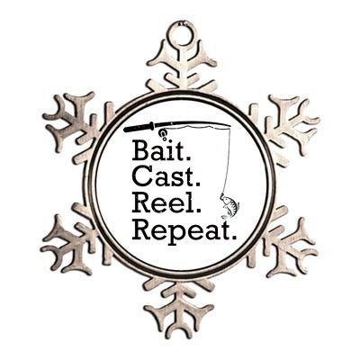 Bait Cast Reek Repeat Metallic Star Ornament