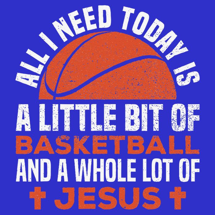 Basketball And Jesus Religious Christian Button