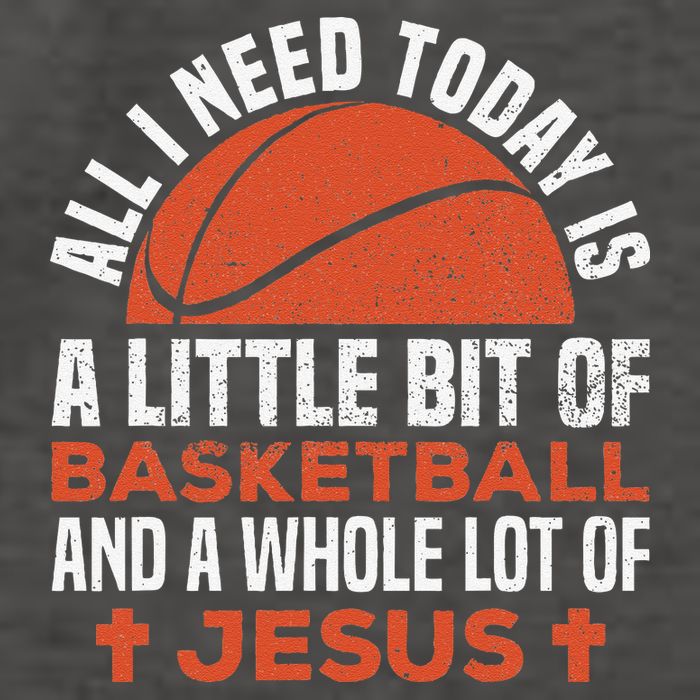 Basketball And Jesus Religious Christian Vector Backpack