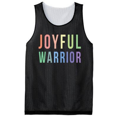 Be A Joyful Warrior For Kamala Harris Tim Walz 2024 Mesh Reversible Basketball Jersey Tank