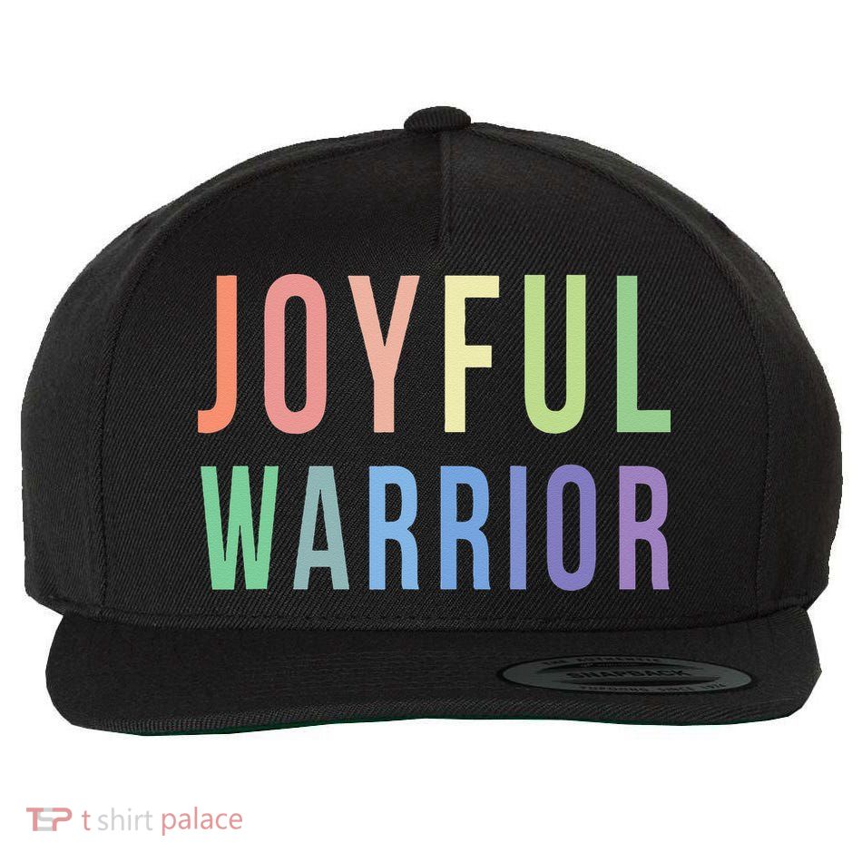 Be A Joyful Warrior For Kamala Harris Tim Walz 2024 Wool Snapback Cap