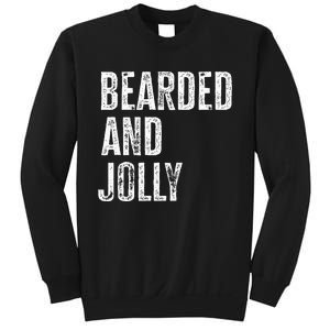 Bearded And Jolly Santa Christmas Gift Sweatshirt