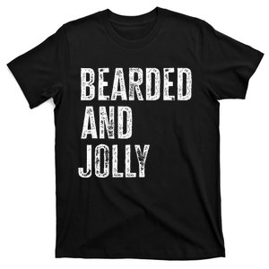 Bearded And Jolly Santa Christmas Gift T-Shirt